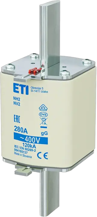 Vaizdas NH2 gG 280A/400V korr.