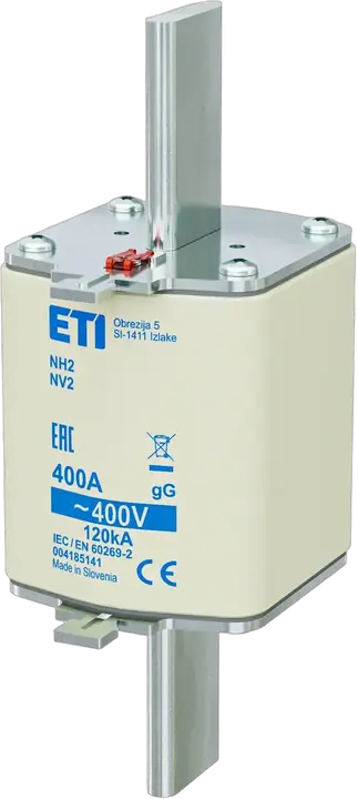 Vaizdas NH2 gG 400A/400V korr.