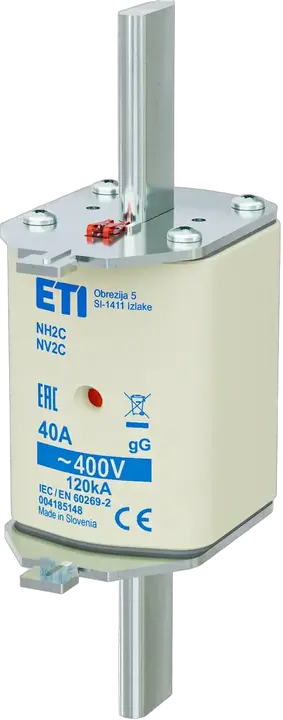 Vaizdas NH2C gG 40A/400V korr.