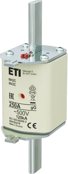 Vaizdas NH2C gG 250A/500V