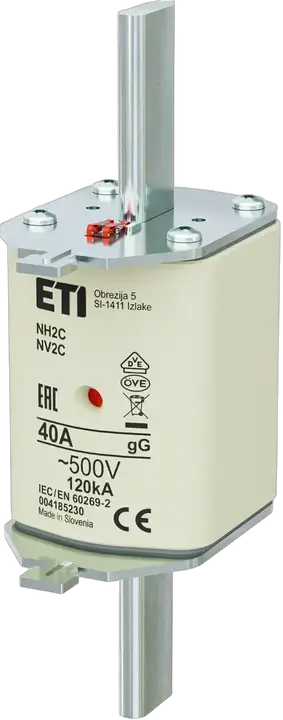 Vaizdas NH2C gG 40A/500V