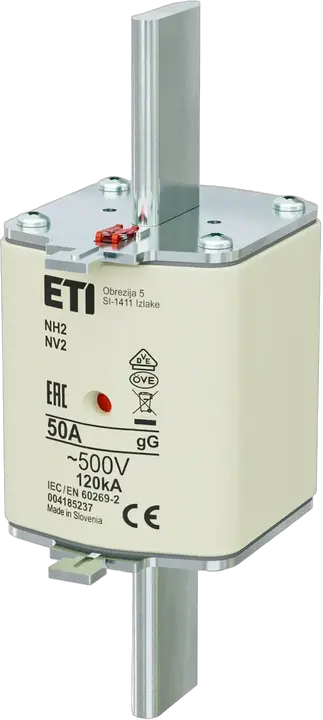 Vaizdas NH2 gG 50A/500V