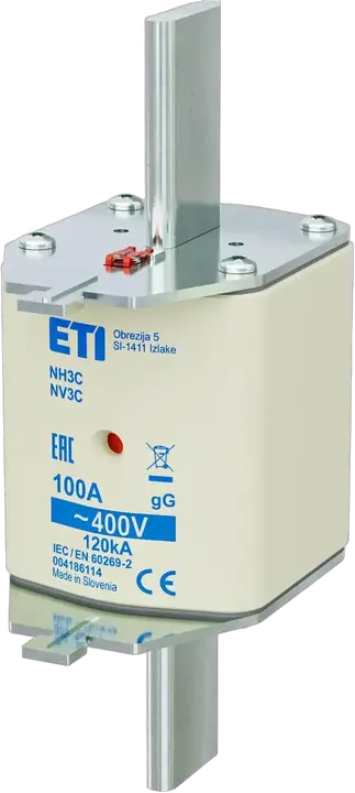 Vaizdas NH3C gG 100A/400V