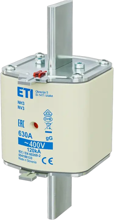 Vaizdas NH3 gG 630A/400V