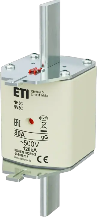 Vaizdas NH3C gG 80A/500V