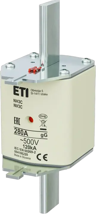 Vaizdas NH3C gG 280A/500V