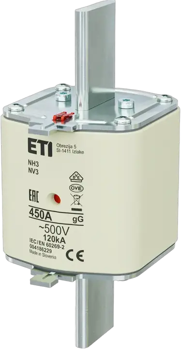 Vaizdas NH3 gG 450A/500V
