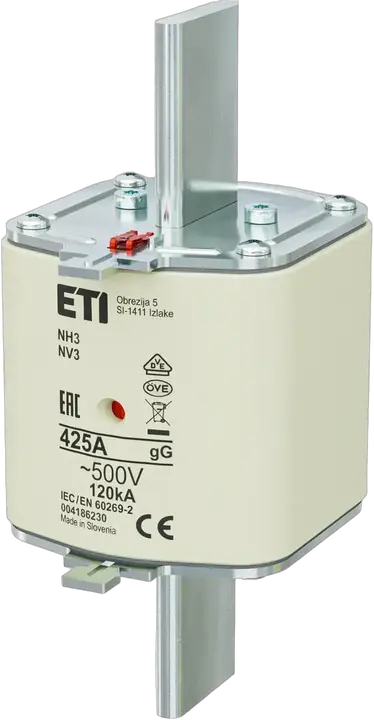 Vaizdas NH3 gG 425A/500V