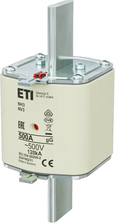 Vaizdas NH3 gG 500A/500V