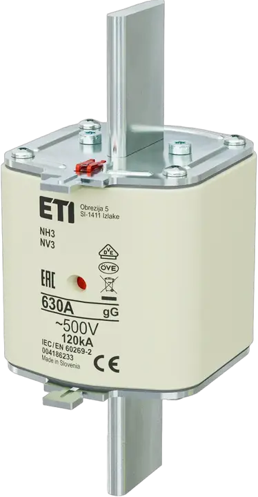 Vaizdas NH3 gG 630A/500V