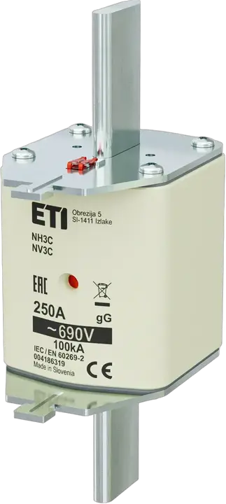 Vaizdas NH3C gG 250A/690V