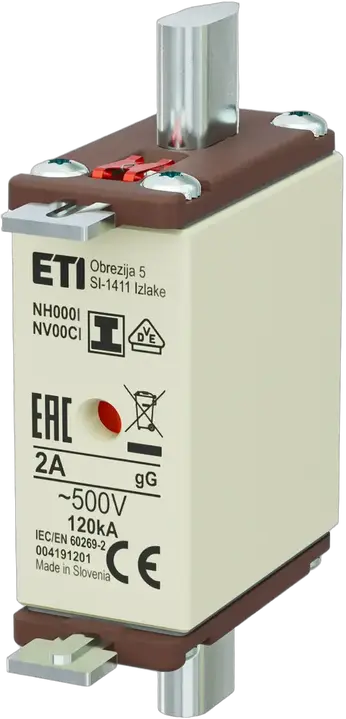 Vaizdas NH000/I gG 2A/500V