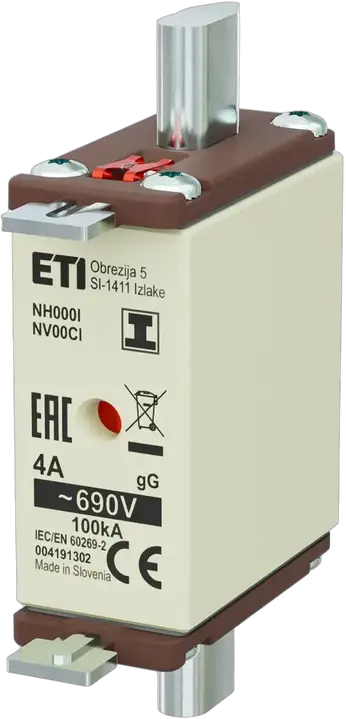 Vaizdas NH000/I gG 4A/690V