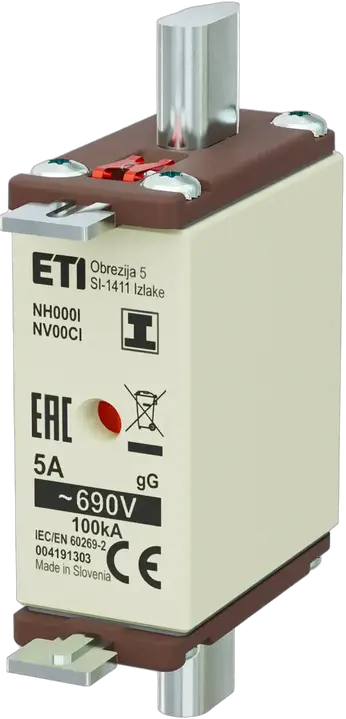 Vaizdas NH000/I gG 6A/690V