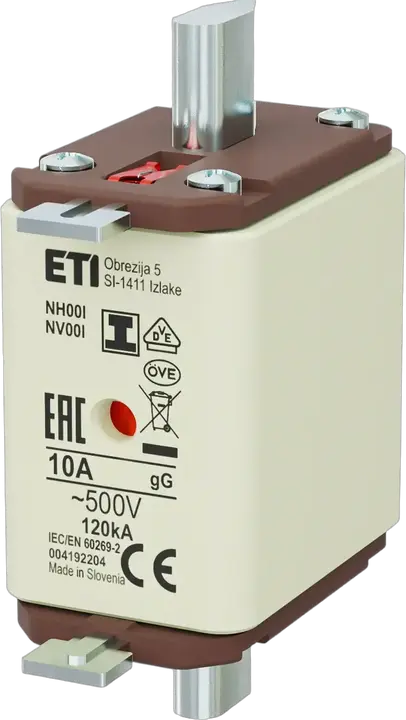 Vaizdas NH00/I gG 10A/500V