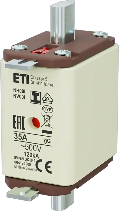 Vaizdas NH00/I gG 35A/500V