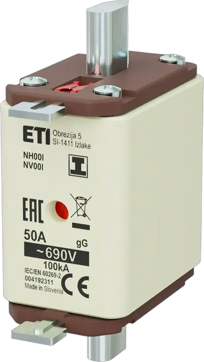 Vaizdas NH00/I gG 50A/690V