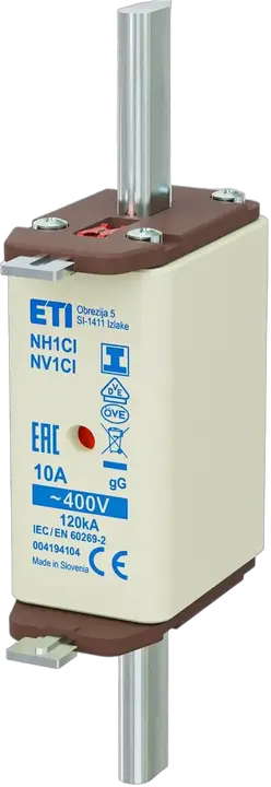 Vaizdas NH1C/I gG 10A/400V