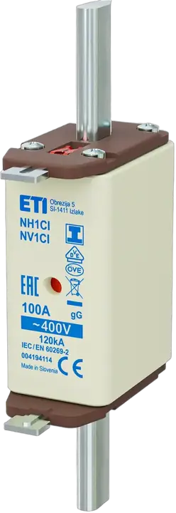 Vaizdas NH1C/I gG 100A/400V