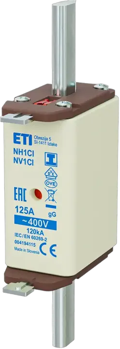 Vaizdas NH1C/I gG 125A/400V