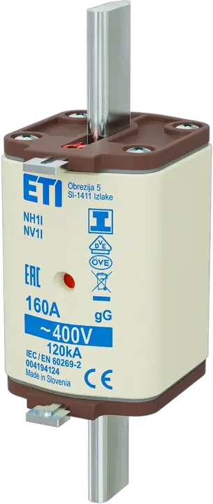 Vaizdas NH1/I gG 160A/400V