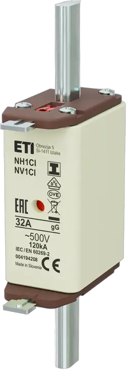 Vaizdas NH1C/I gG 32A/500V