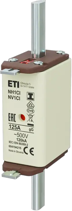 Vaizdas NH1C/I gG 125A/500V