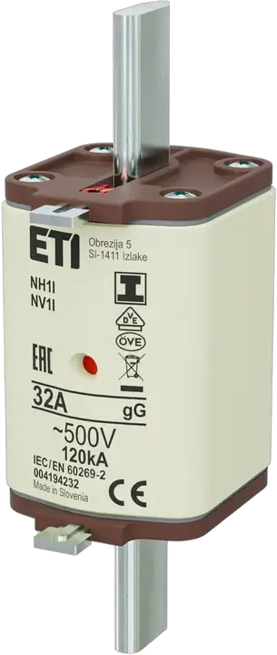 Vaizdas NH1/I gG 32A/500V