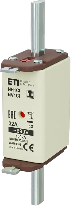 Vaizdas NH1C/I gG 32A/690V