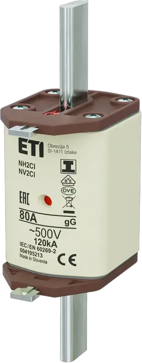 Vaizdas NH2C/I gG 80A/500V