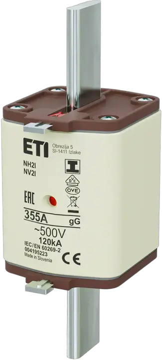 Vaizdas NH2/I gG 355A/500V
