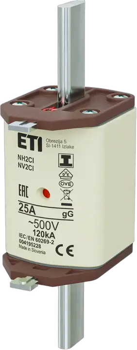 Vaizdas NH2C/I gG 25A/500V
