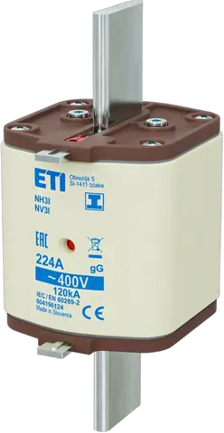 NH3/I gG 224A/400V