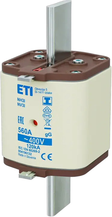 Vaizdas NH3/I gG 560A/400V