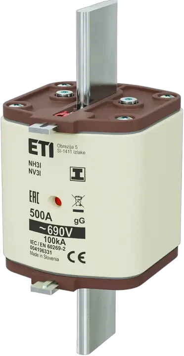 Vaizdas NH3/I gG 500A/690V