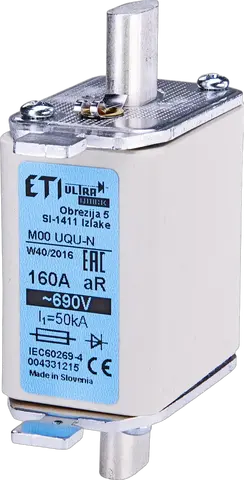 NH00 UQ gR 100A/690V