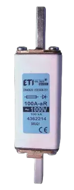 Vaizdas NH0 UQ1 aR 125A/1000V