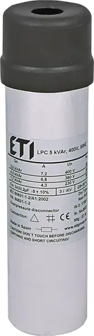 Vaizdas LPC 5 kVAr, 400V, 50Hz