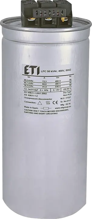 Vaizdas LPC 50 kVAr, 400V, 50Hz