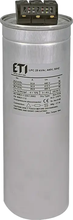 Vaizdas LPC 10 kVAr, 440V, 50Hz
