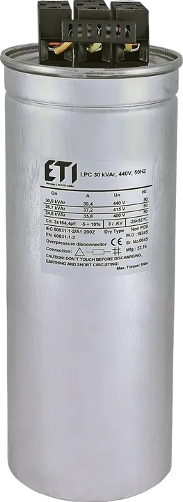 Vaizdas LPC 30 kVAr, 440V, 50Hz