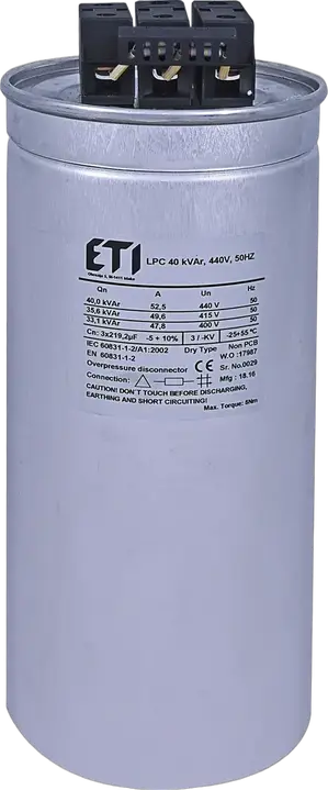 Vaizdas LPC 40 kVAr, 440V, 50Hz