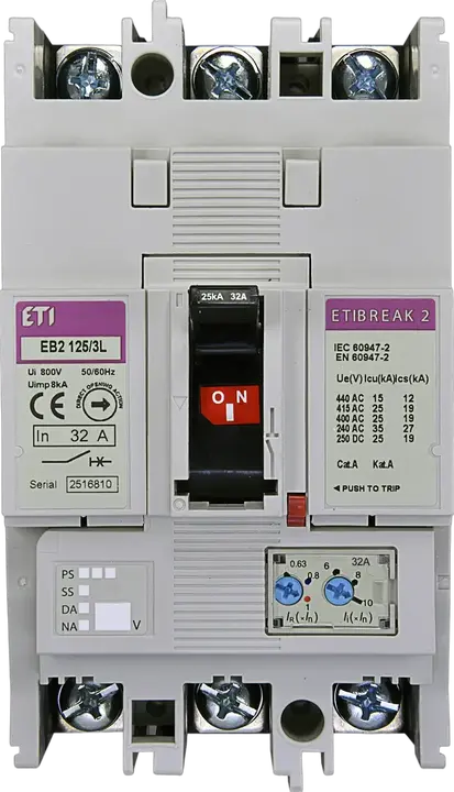 Vaizdas EB2 125/3L 32A 3p