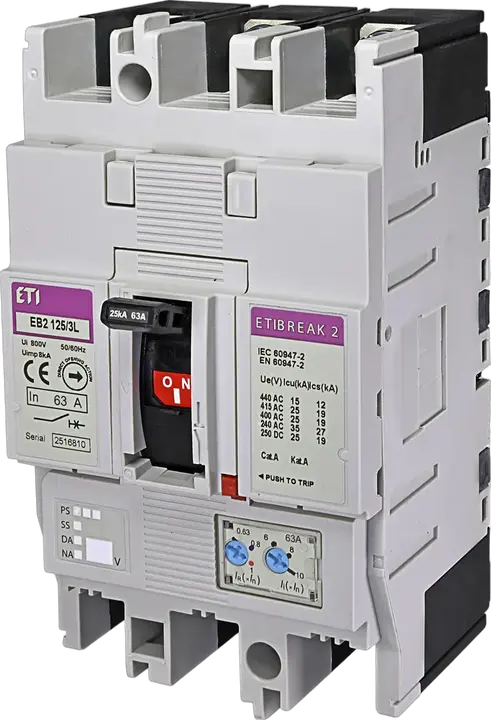 Vaizdas EB2 125/3L 63A 3p