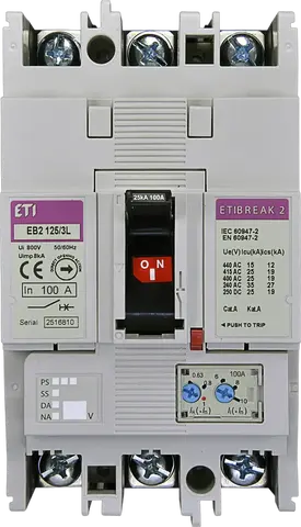 Vaizdas EB2 125/3L 125A 3p