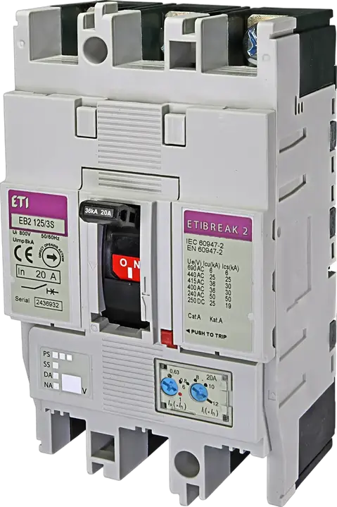 Vaizdas EB2 125/3S 20A 3p