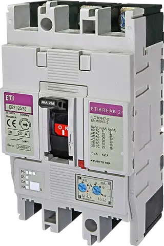 Vaizdas EB2 125/3S 20A 3p