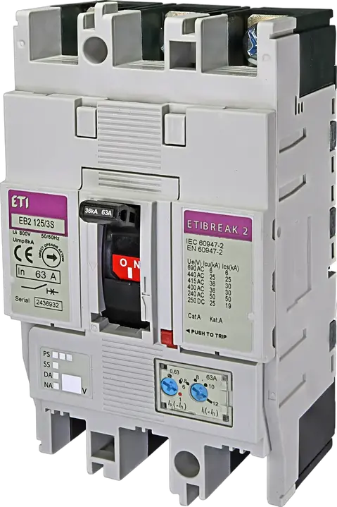 Vaizdas EB2 125/3S 63A 3p