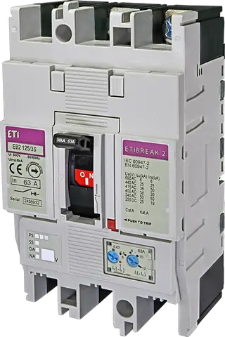 Vaizdas EB2 125/3S 63A 3p