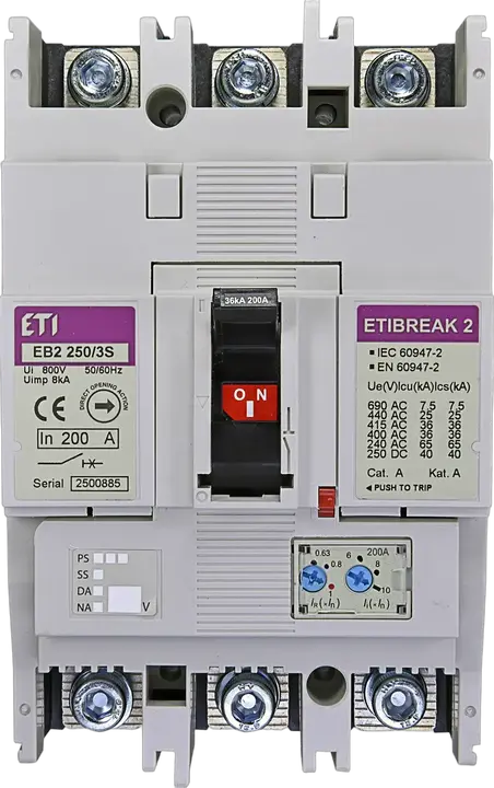 Vaizdas EB2 250/3S 200A 3p